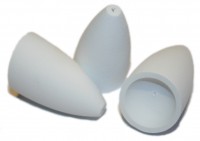 Saltwater Poppers - White Foam